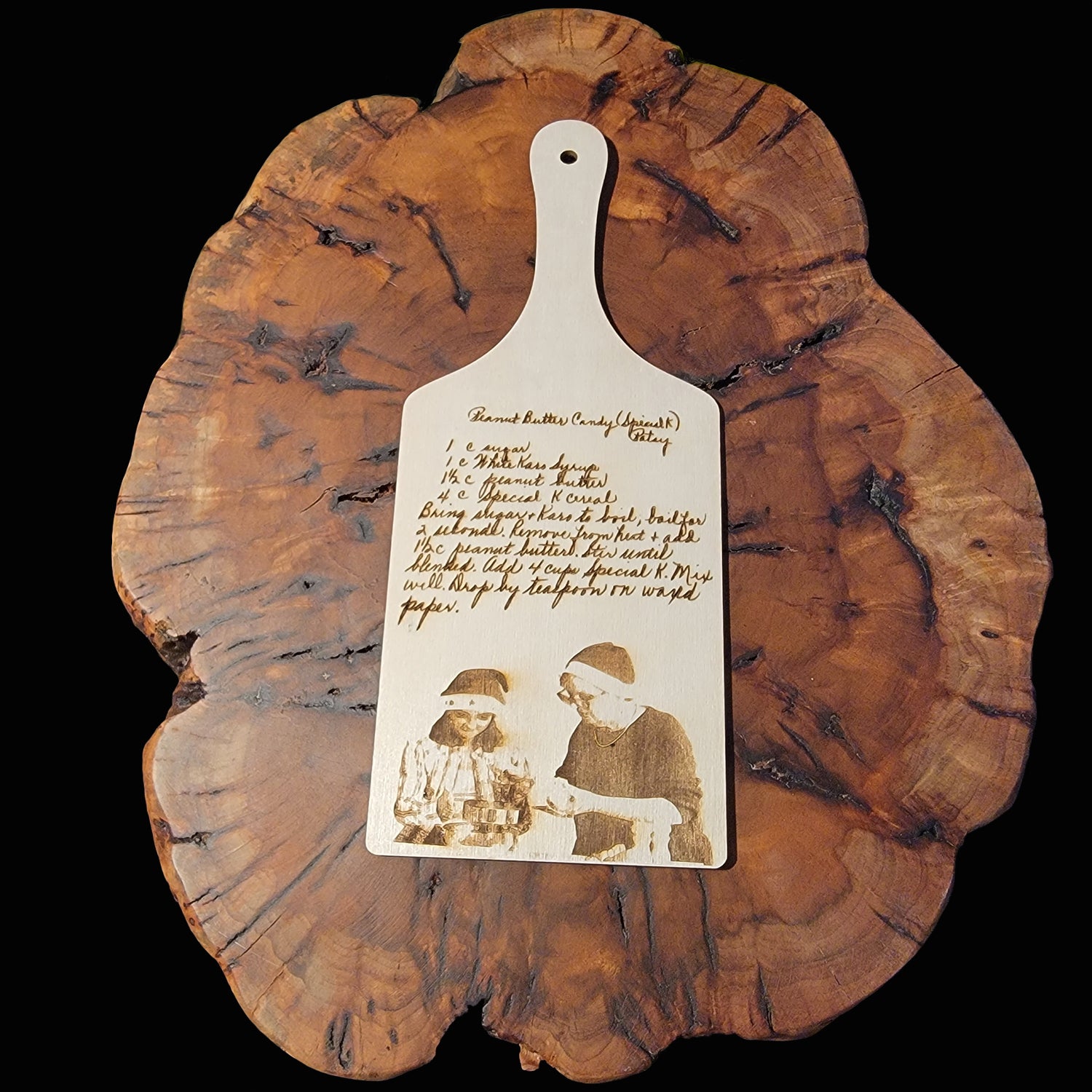 Personalized Handwritten Recipe Decorative Cutting Board