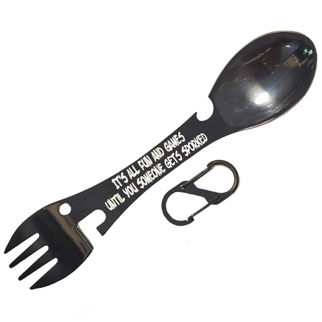 Personalized Camping Spork - Engraved Camping Knife, Spoon Fork