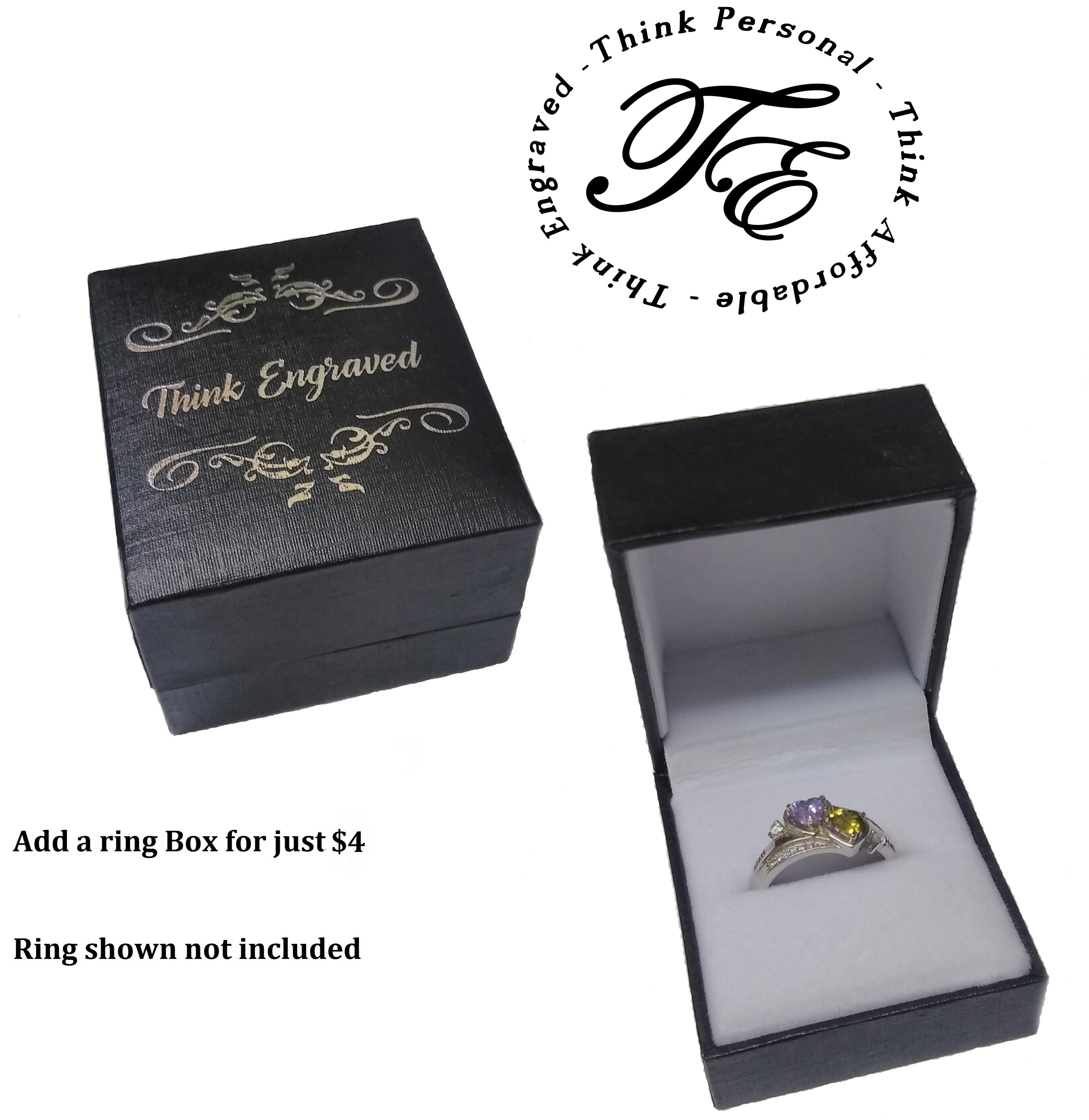 ThinkEngraved Ring Gift Box