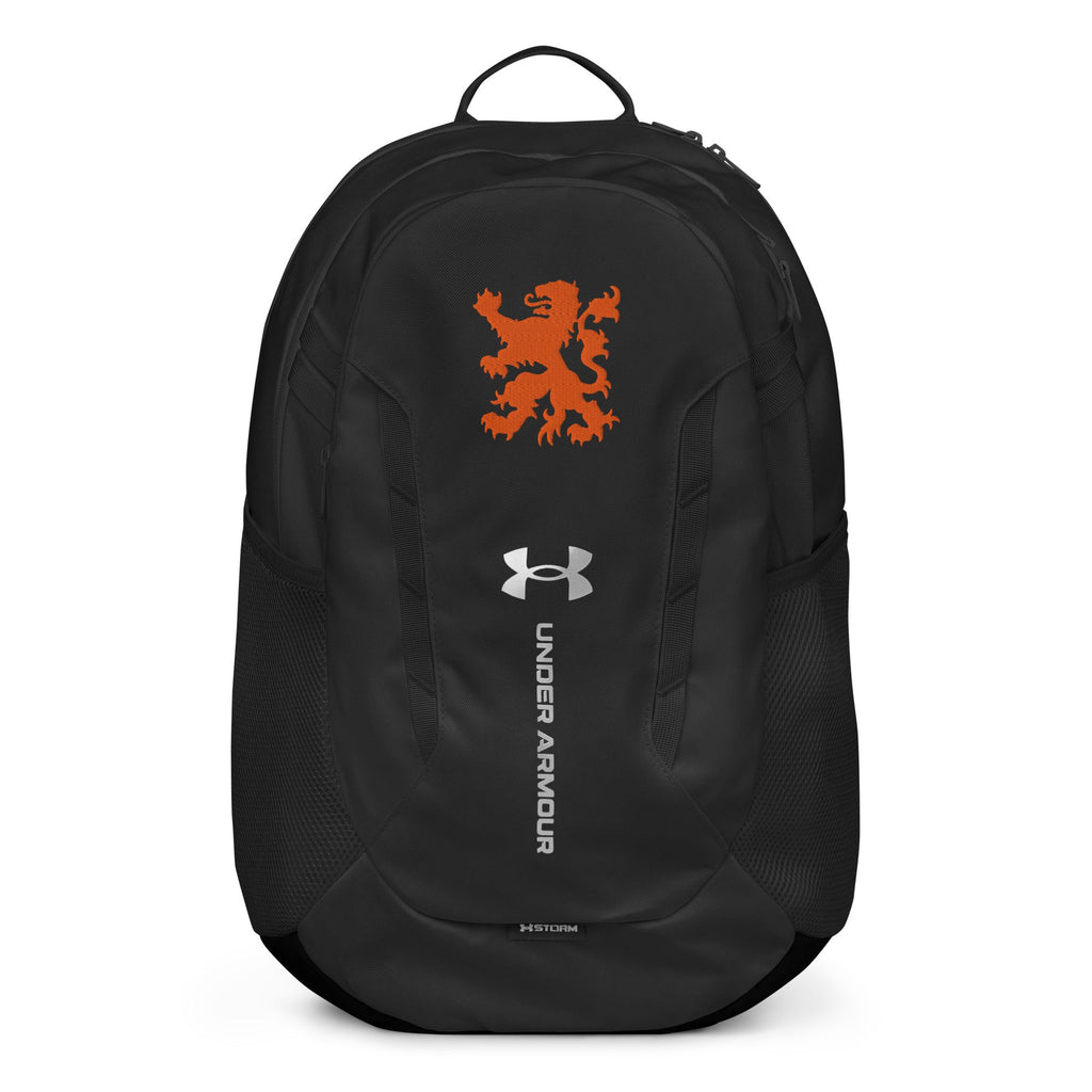 Dutch - back to school / work Under Armour® laptop backpack Orange embroidery