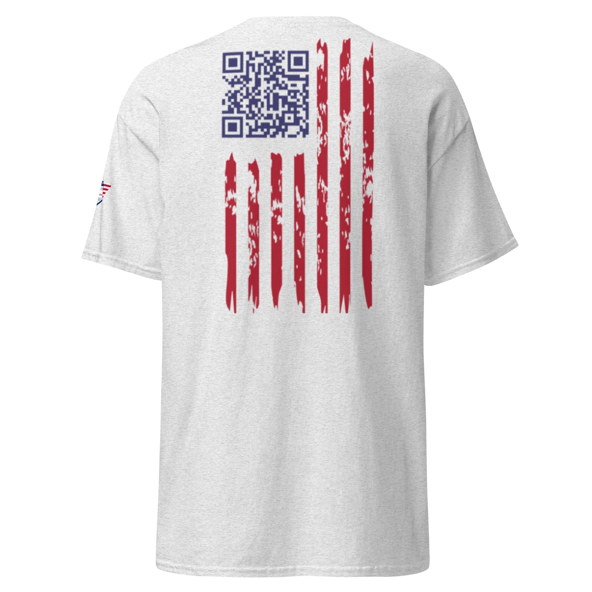 FREEDOM - With Trump dance QR code flag on the back