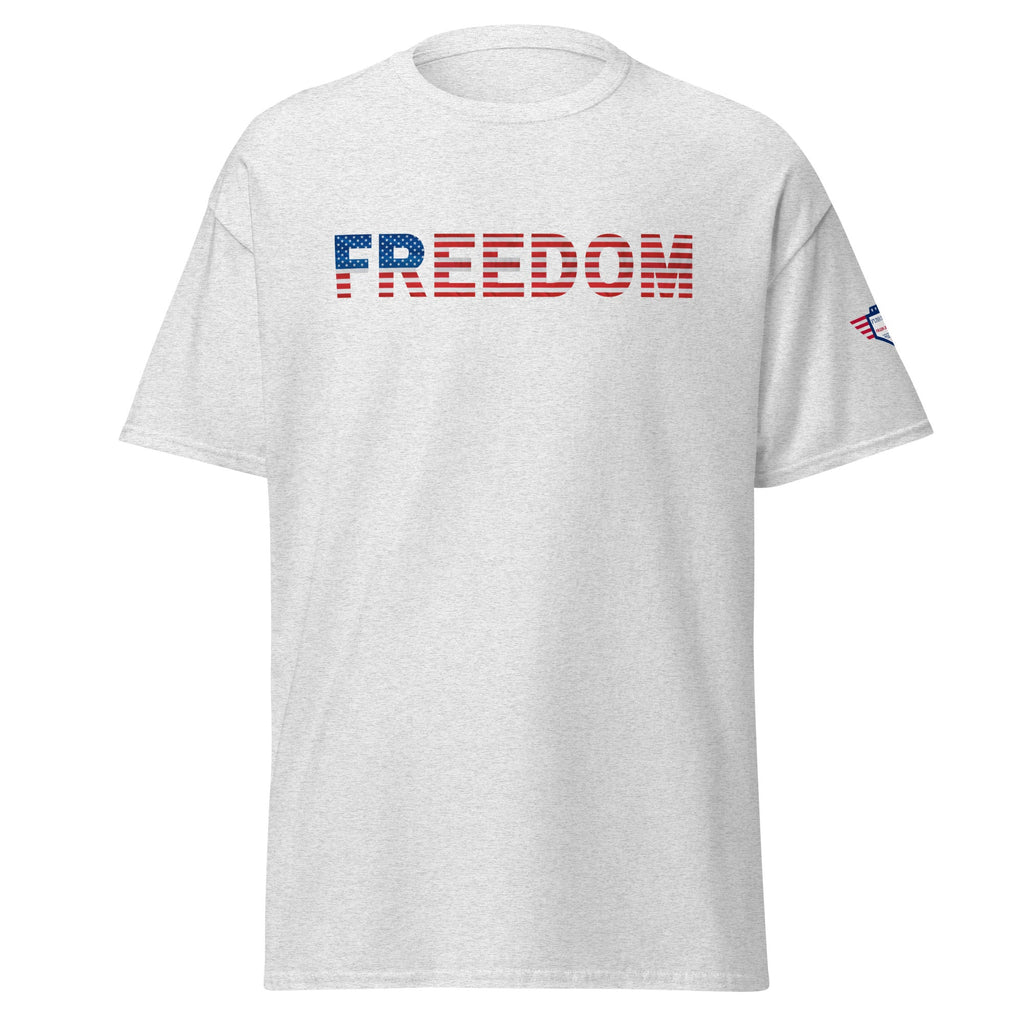 FREEDOM - With Trump dance QR code flag on the back