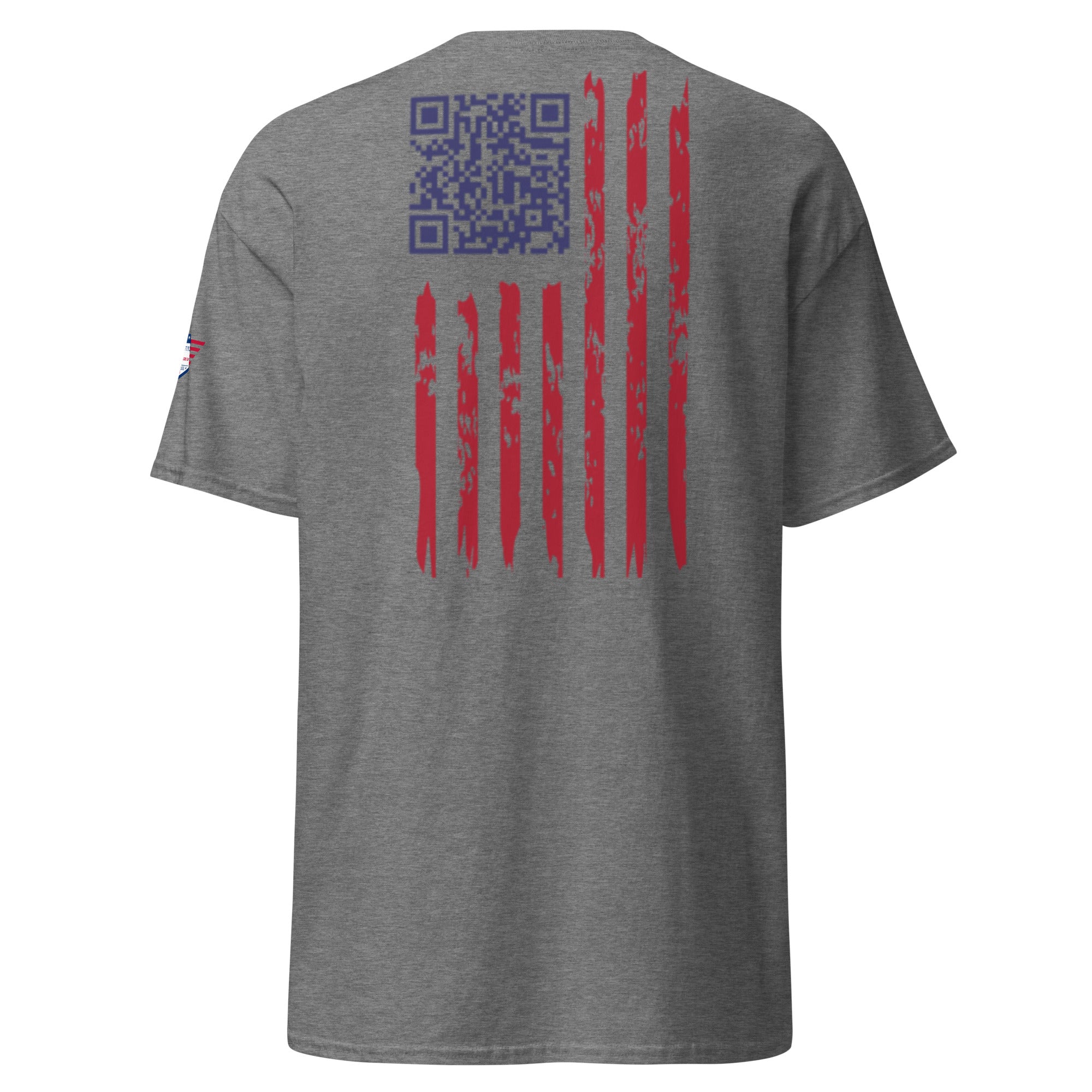 FREEDOM - With Trump dance QR code flag on the back