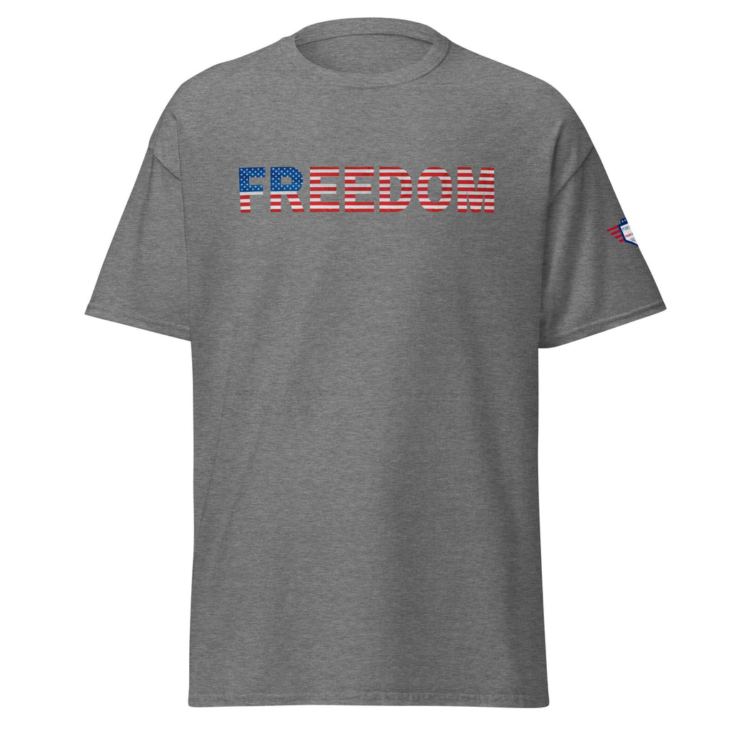 FREEDOM - With Trump dance QR code flag on the back