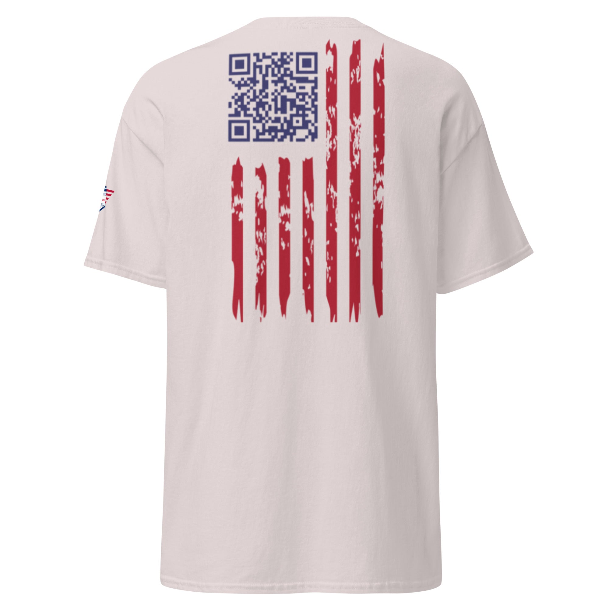 FREEDOM - With Trump dance QR code flag on the back
