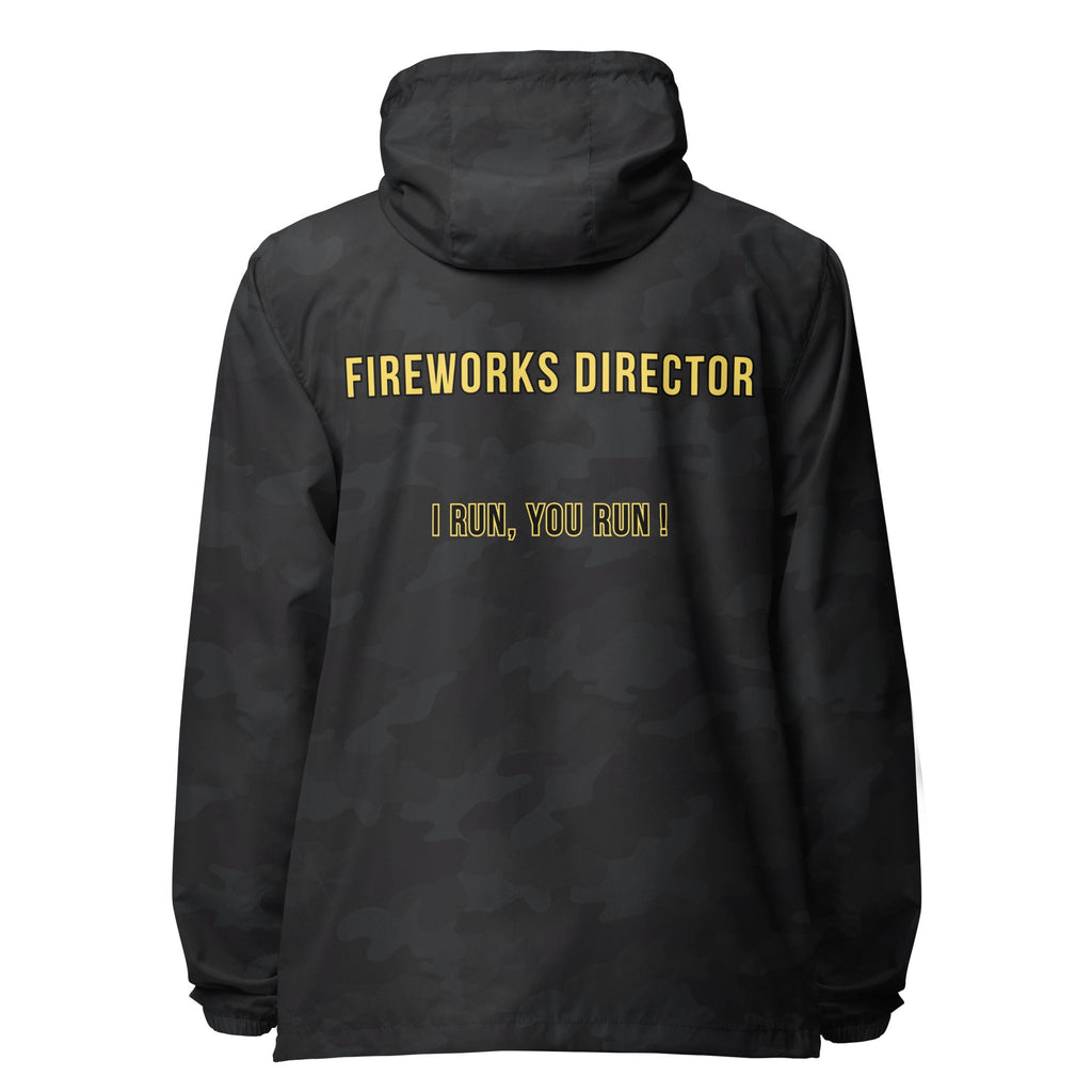 Fireworks Director - lightweight zip up windbreaker