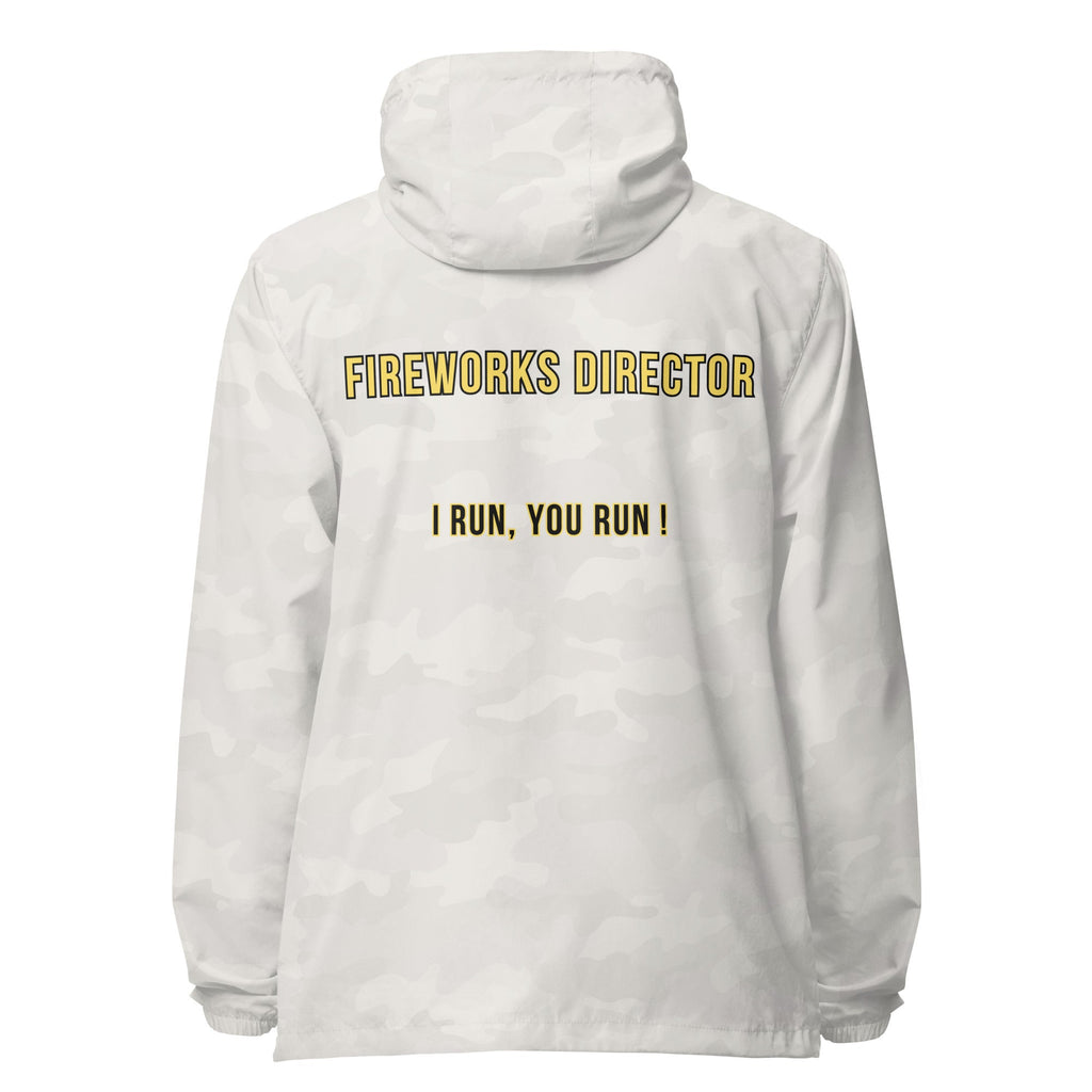 Fireworks Director - lightweight zip up windbreaker