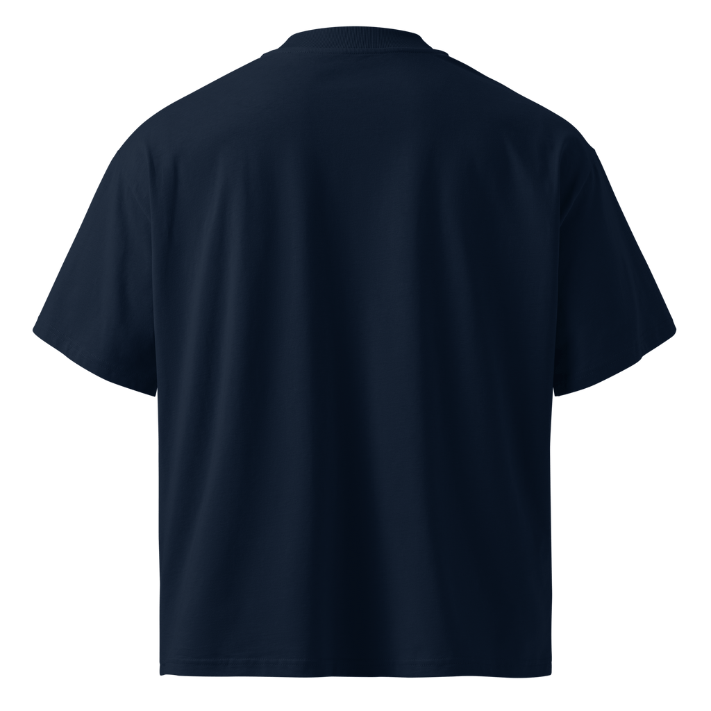 Privacy Is Power – Oversized Organic High-Neck T-Shirt