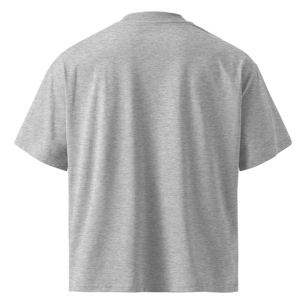 Privacy Is Power – Oversized Organic High-Neck T-Shirt