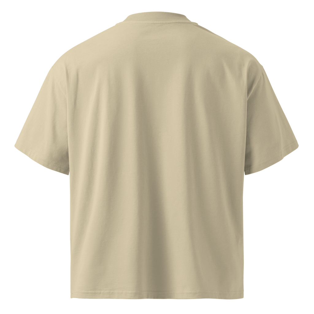 Privacy Is Power – Oversized Organic High-Neck T-Shirt