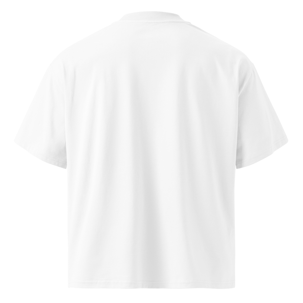 Hack The Planet – Oversized Organic High-Neck T-Shirt