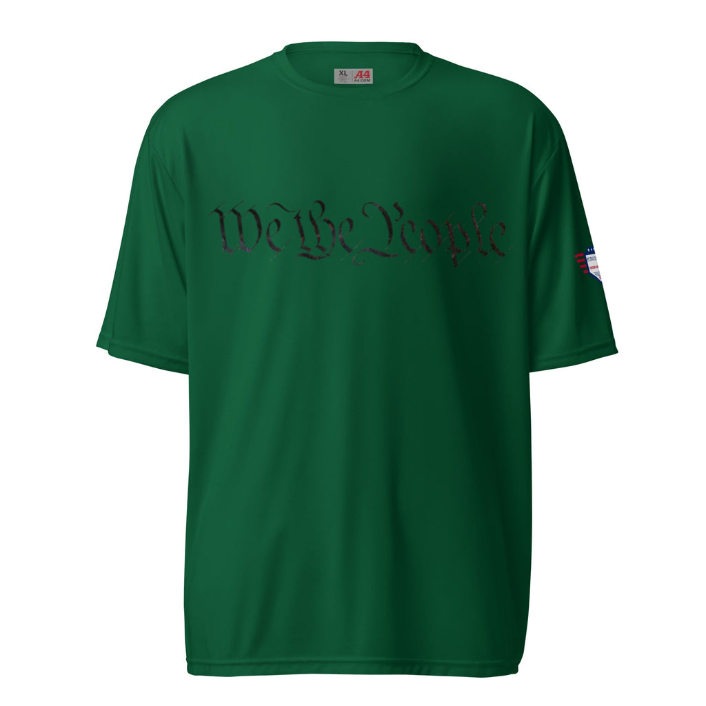 We the People easter-egg QR Code - Trump Dance - Unisex performance crew neck t-shirt