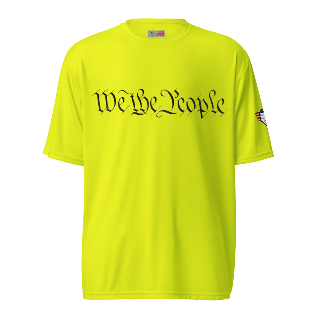 We the People easter-egg QR Code - Trump Dance - Unisex performance crew neck t-shirt
