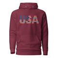 USA Large Embroidery - Runs small so size up - Unisex Hoodie