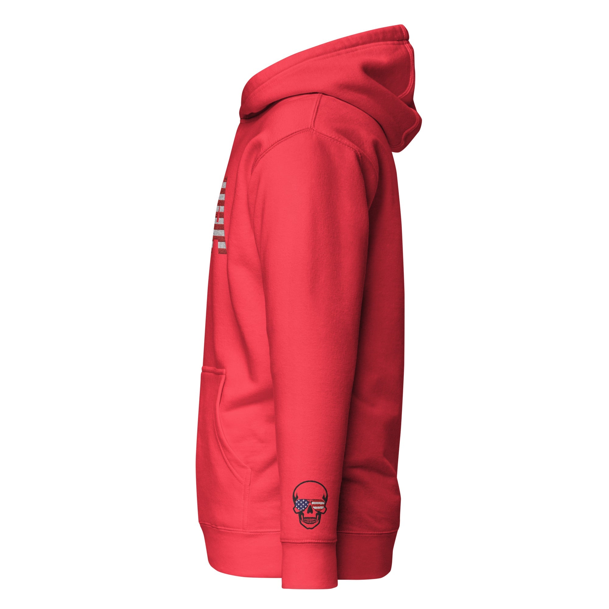 USA Large Embroidery - Runs small so size up - Unisex Hoodie