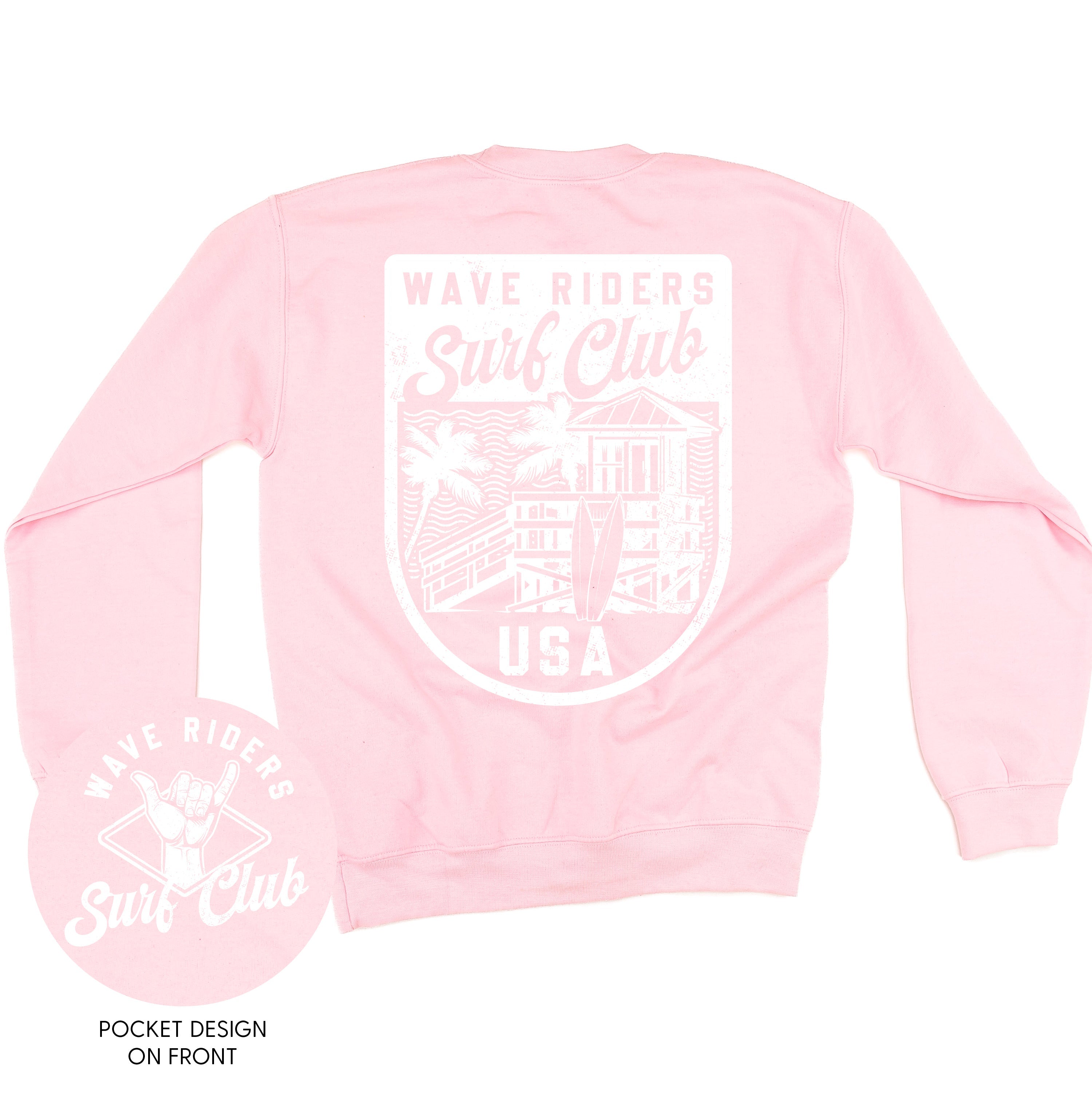 Wave Riders Surf Club (pf&b) - BASIC Fleece