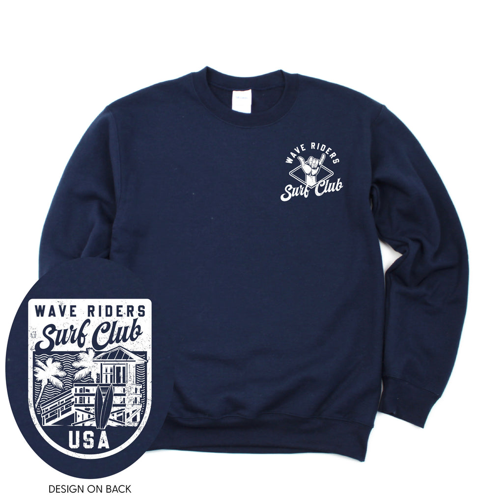 Wave Riders Surf Club (pf&b) - BASIC Fleece