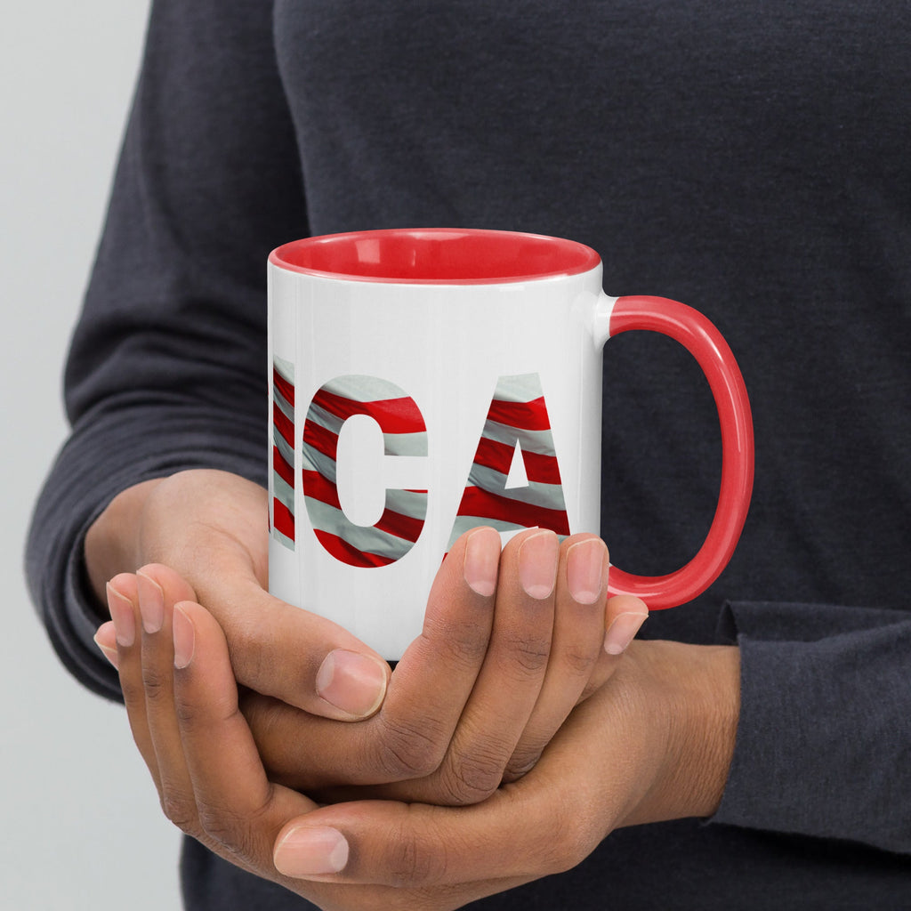 'Merica Mug with Color Inside