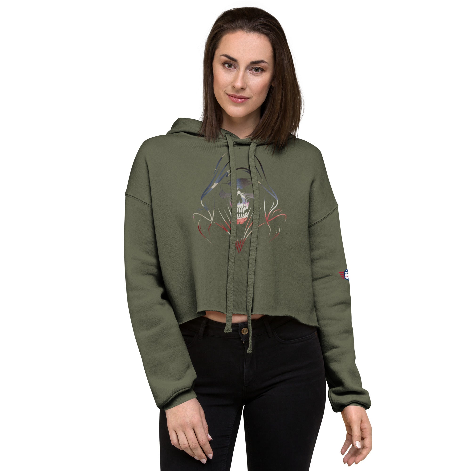 Reaper - eco Cropped Hoodie