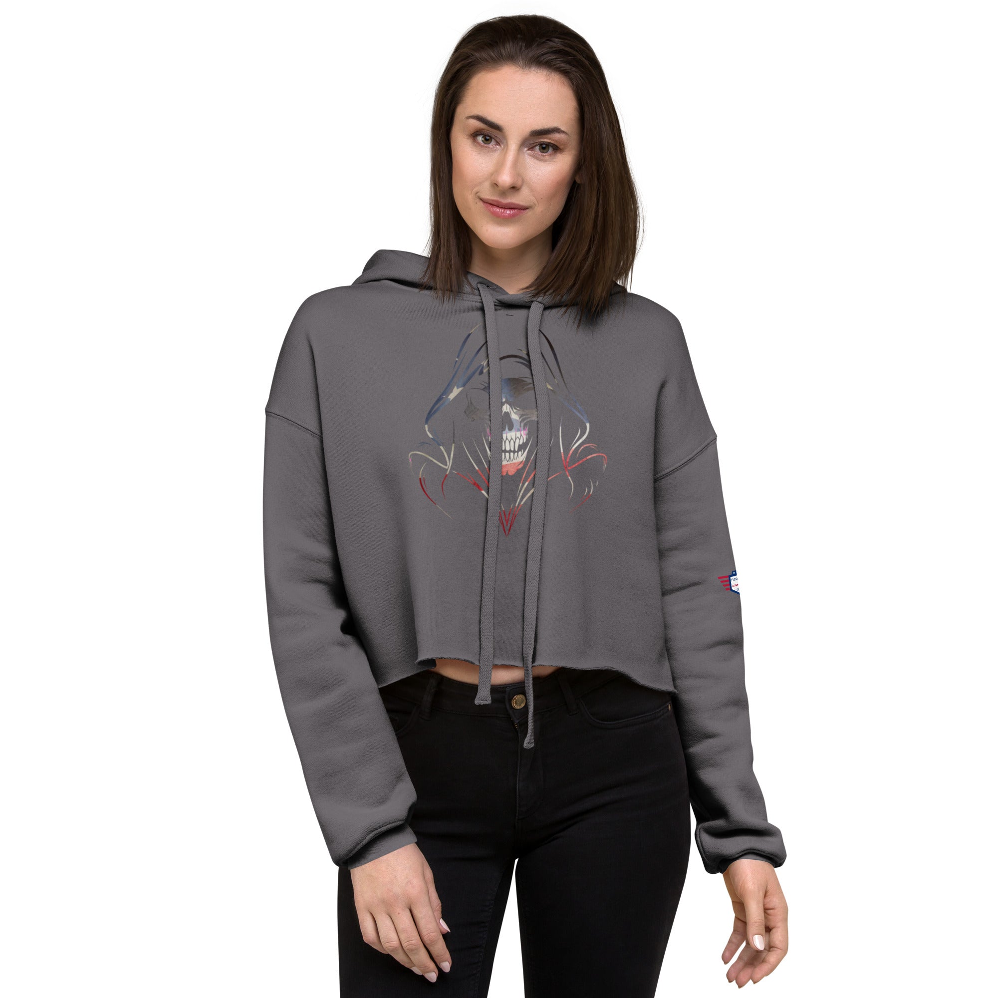 Reaper - eco Cropped Hoodie