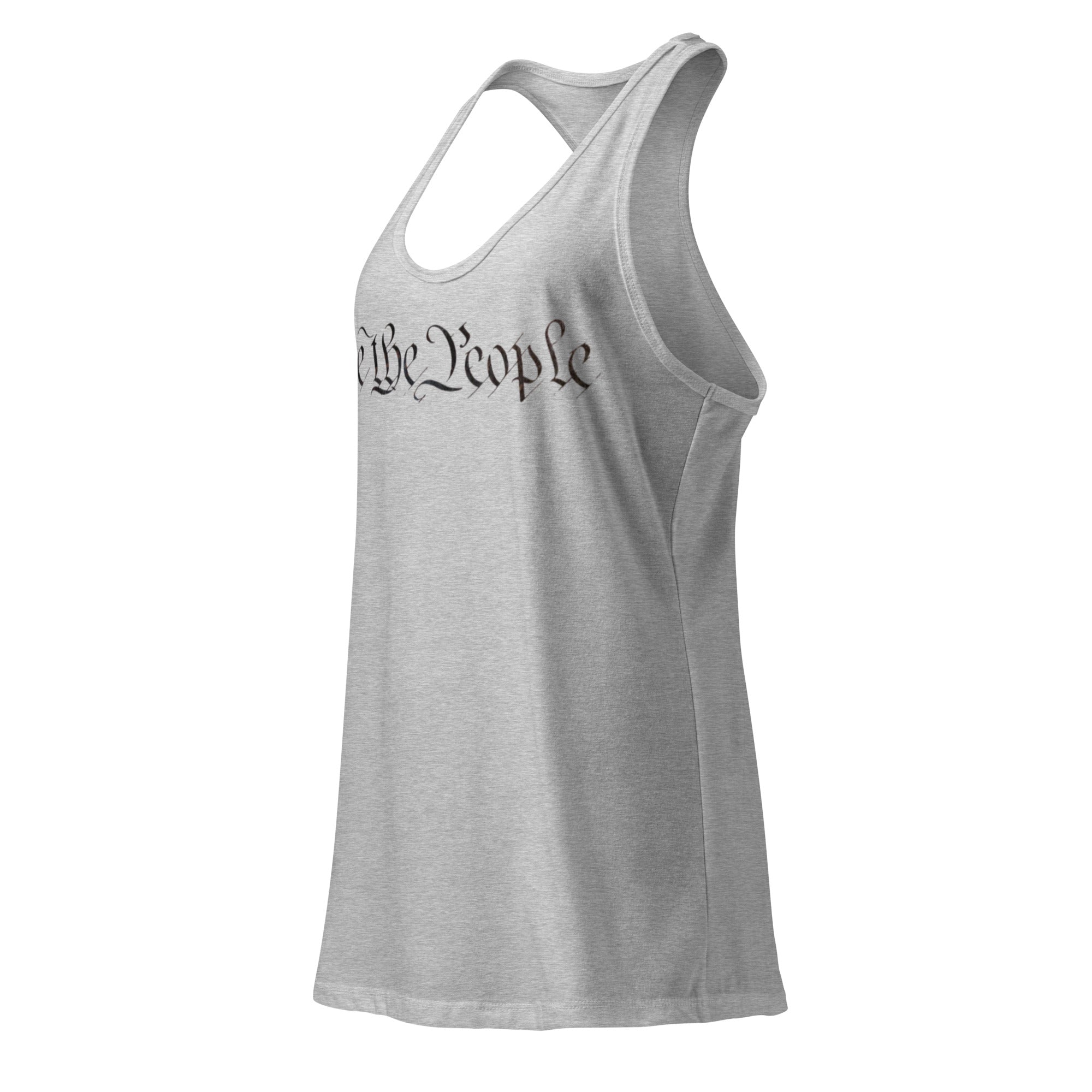 We the People - Women’s fitted racerback tank top