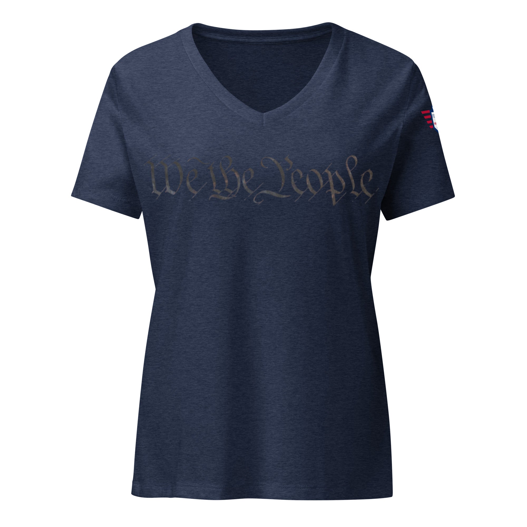 We the people - Women’s relaxed v-neck t-shirt
