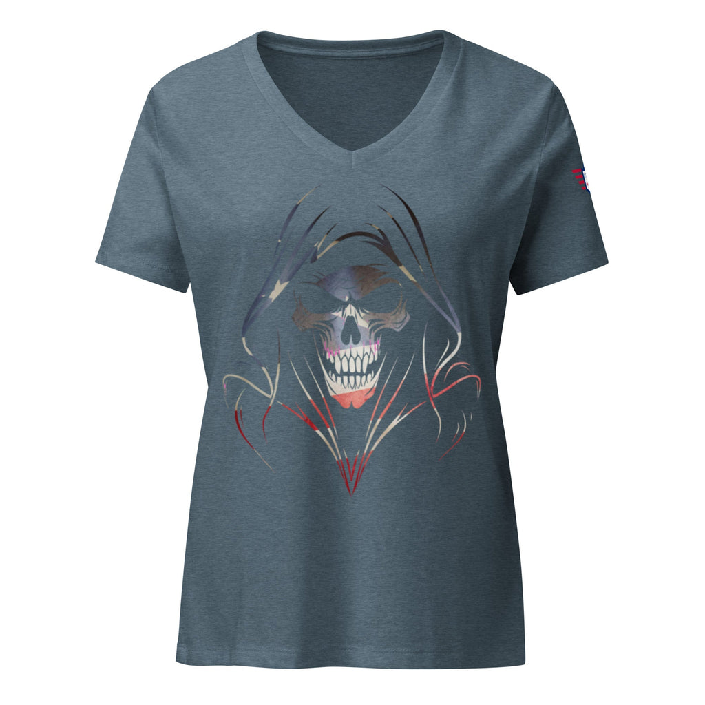 Reaper -  eco v-neck t-shirt