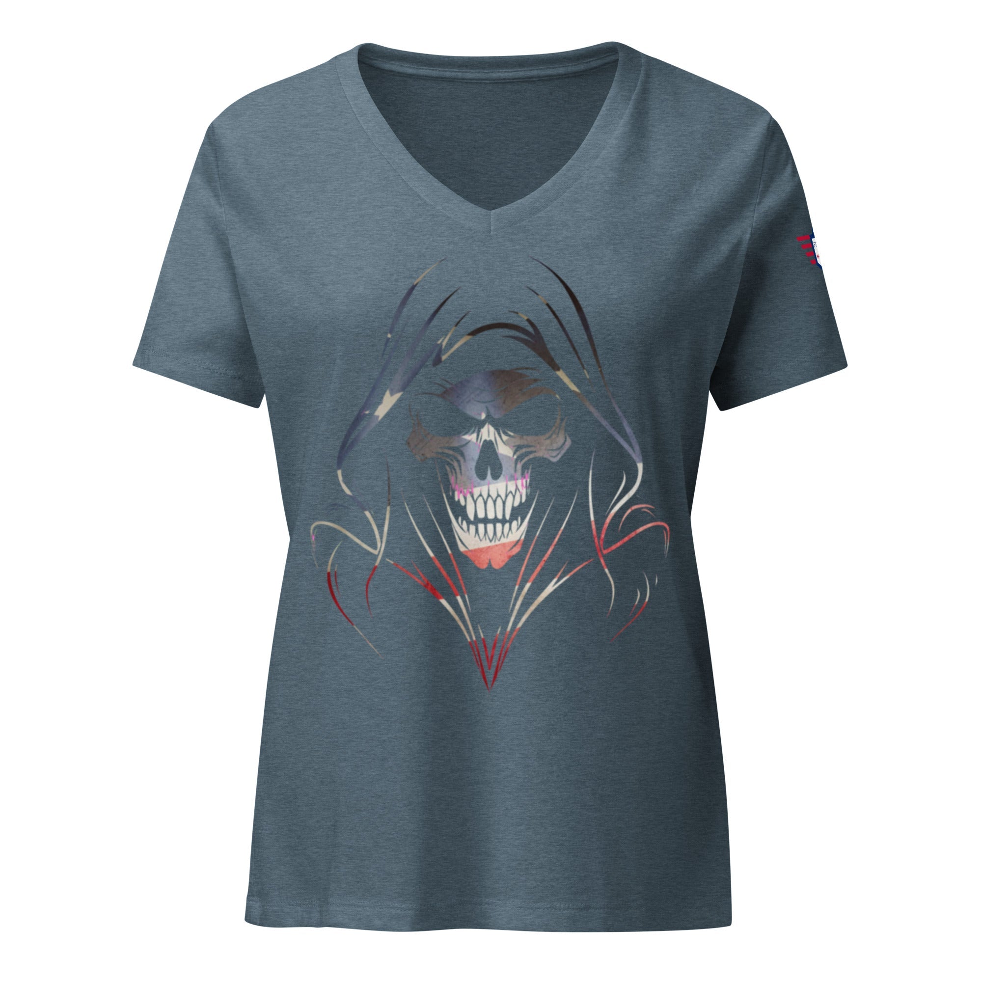 Reaper -  eco v-neck t-shirt