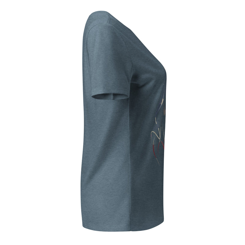 Reaper -  eco v-neck t-shirt