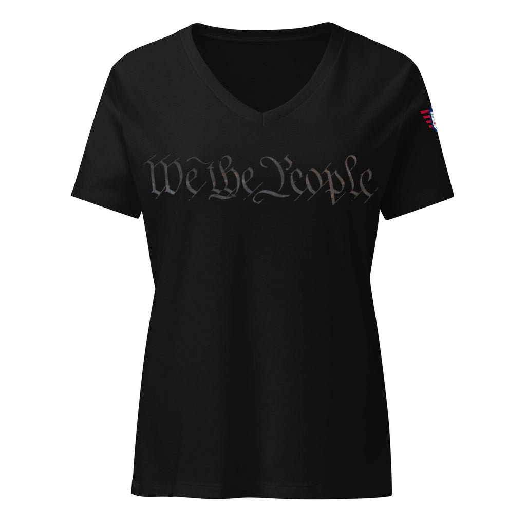 We the people - Women’s relaxed v-neck t-shirt