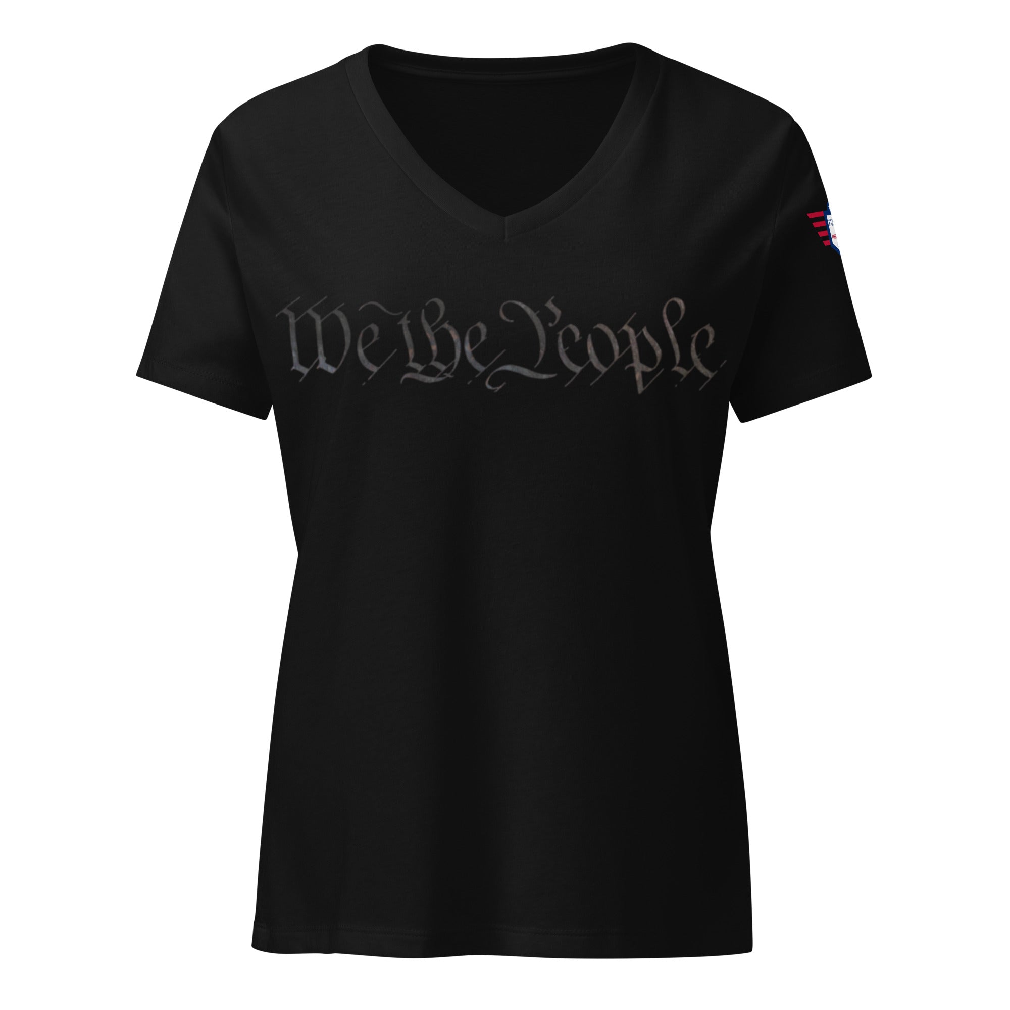 We the people - Women’s relaxed v-neck t-shirt