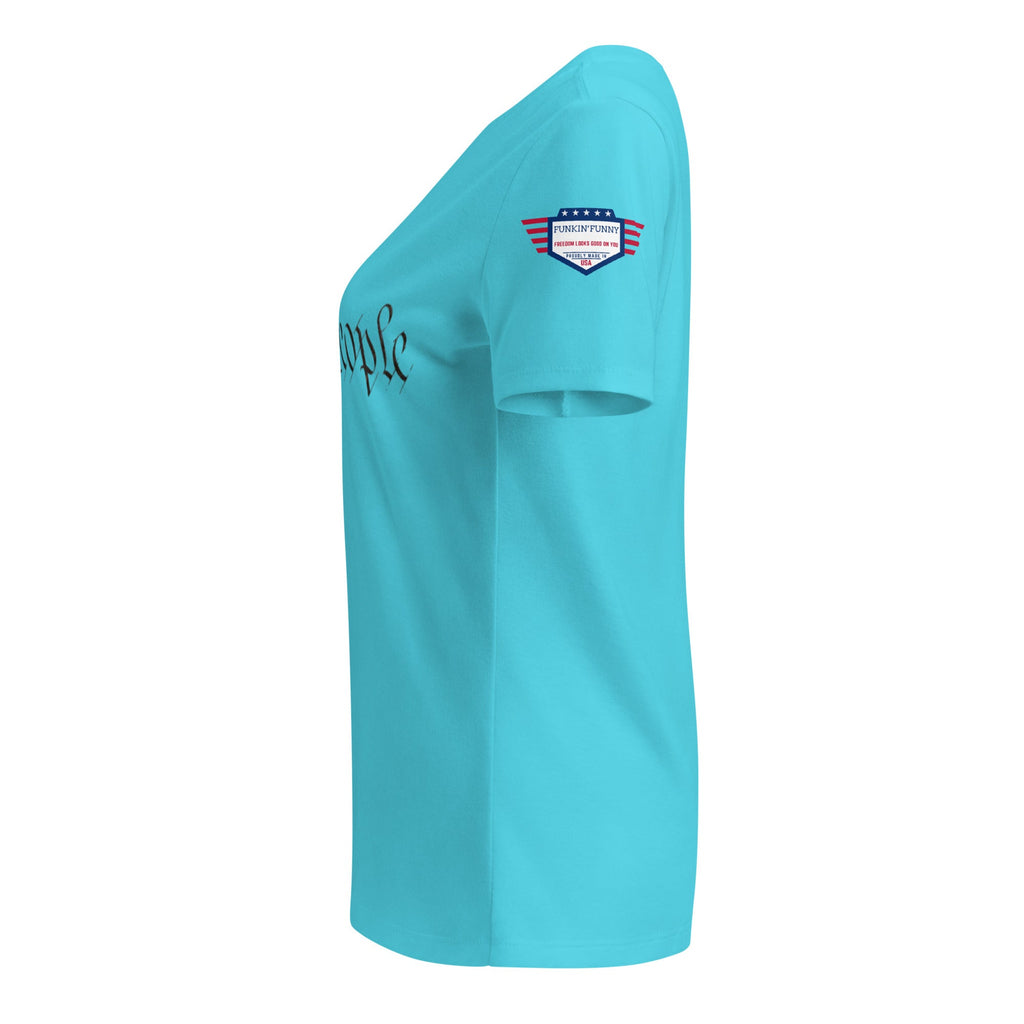 We the people - Women’s relaxed v-neck t-shirt