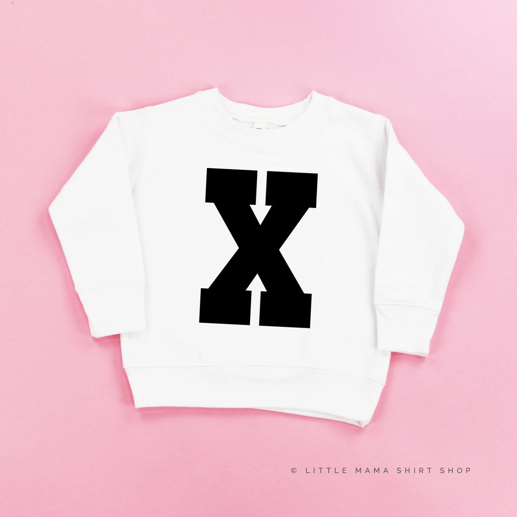 Varsity Initials - Child Sweater