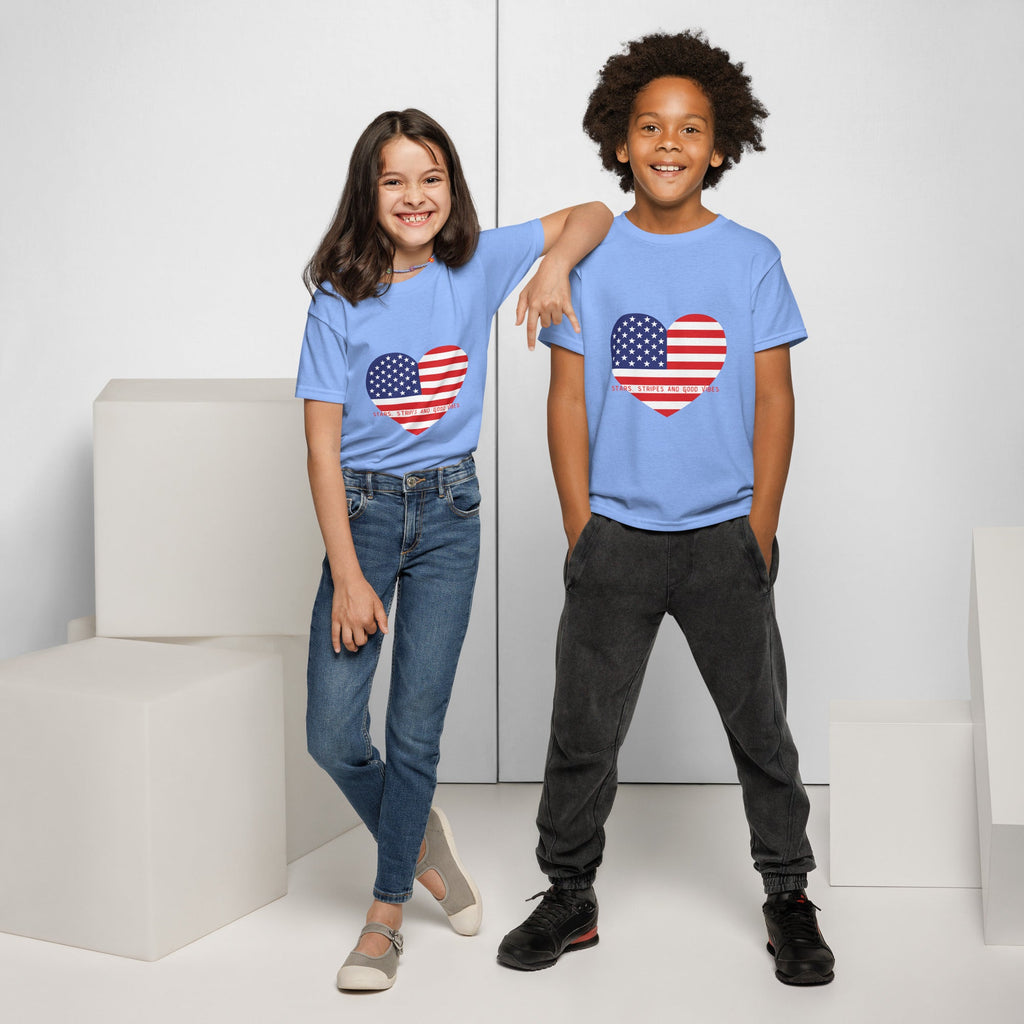 Stars Stripes and Good Vibes - Youth t-shirt