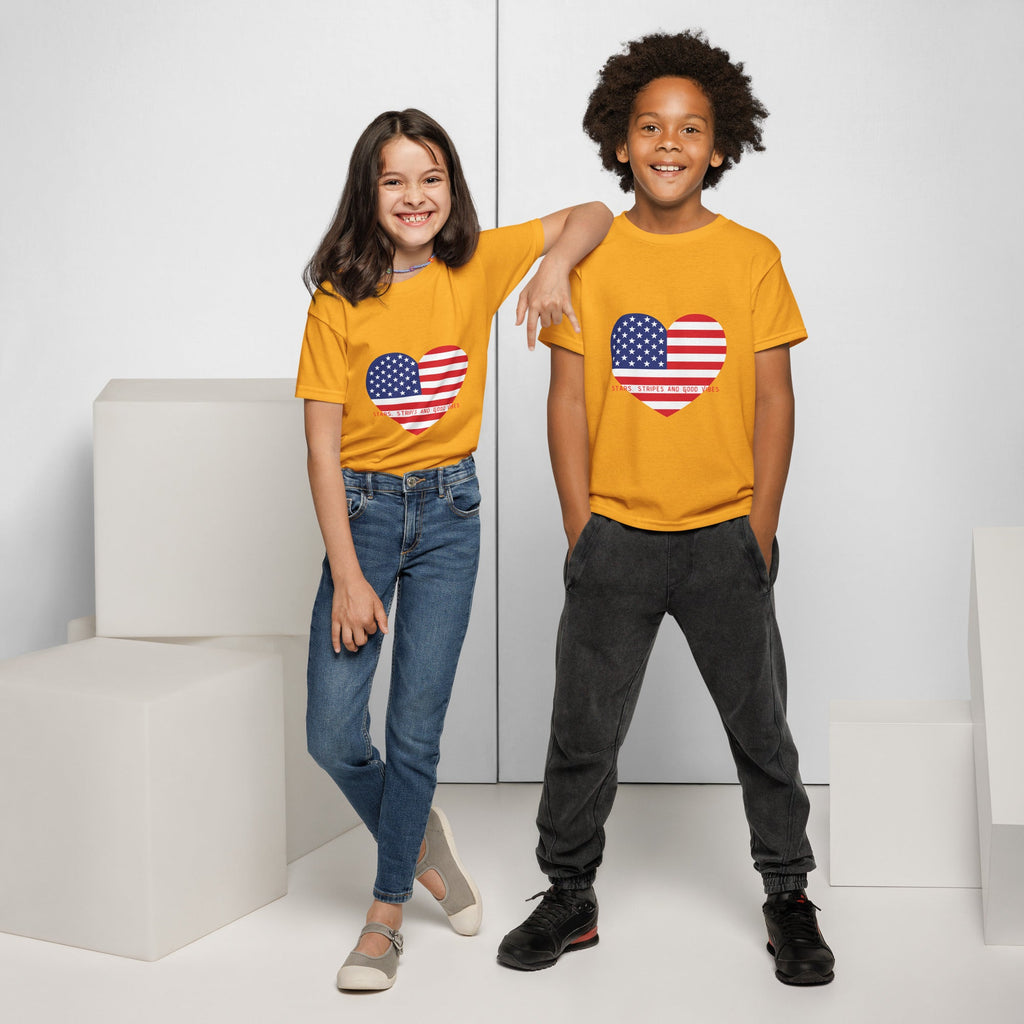 Stars Stripes and Good Vibes - Youth t-shirt