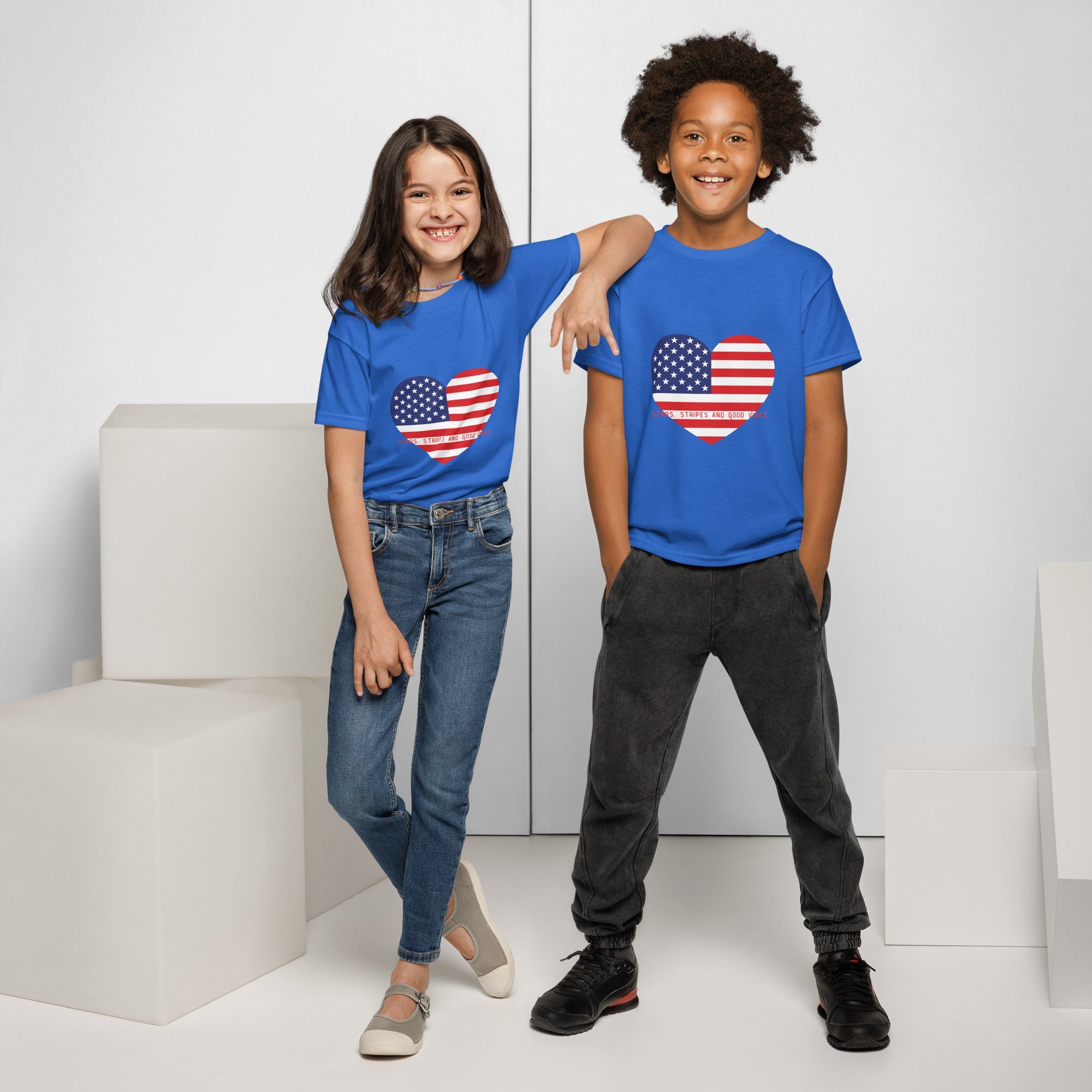 Stars Stripes and Good Vibes - Youth t-shirt