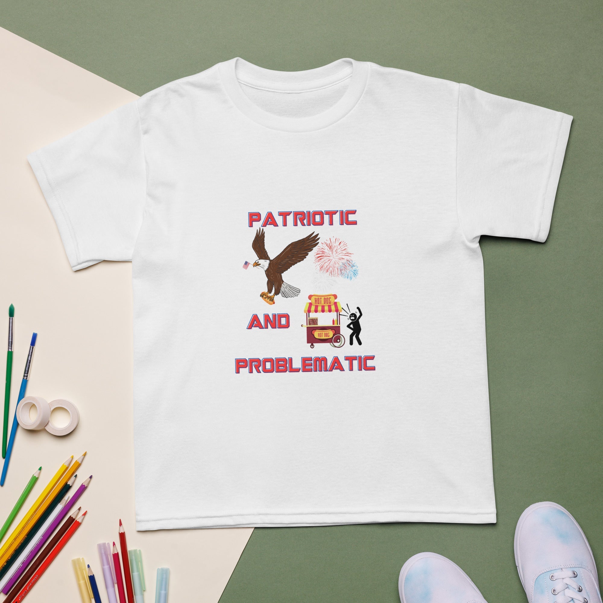 Patriotic and Problematic - Youth t-shirt