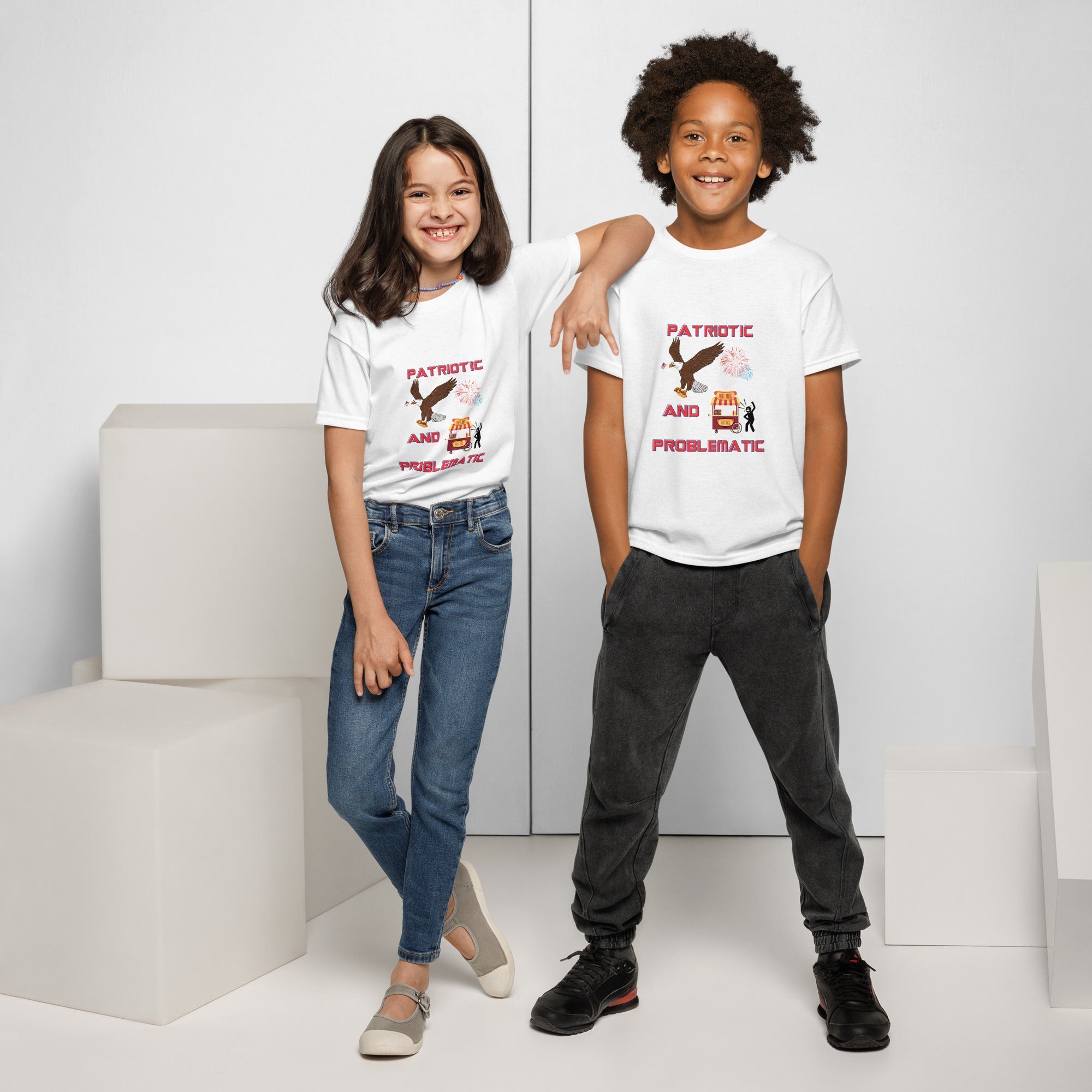 Patriotic and Problematic - Youth t-shirt